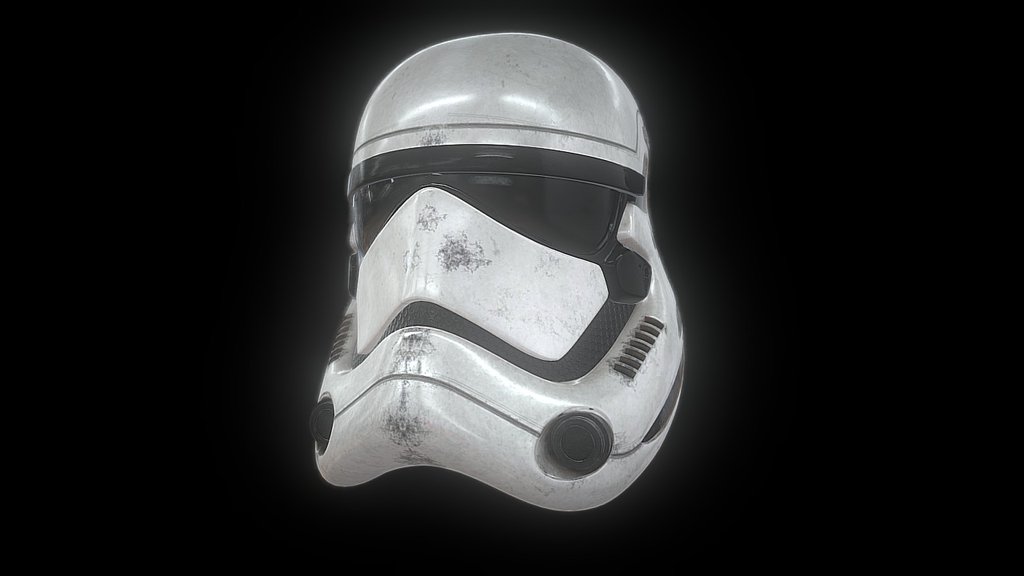 a cannon fodder's helmet
Model is Free to Download - StarWars - Trooper helmet - Download Free 3D model by OGL (@GaryLim) 3d model