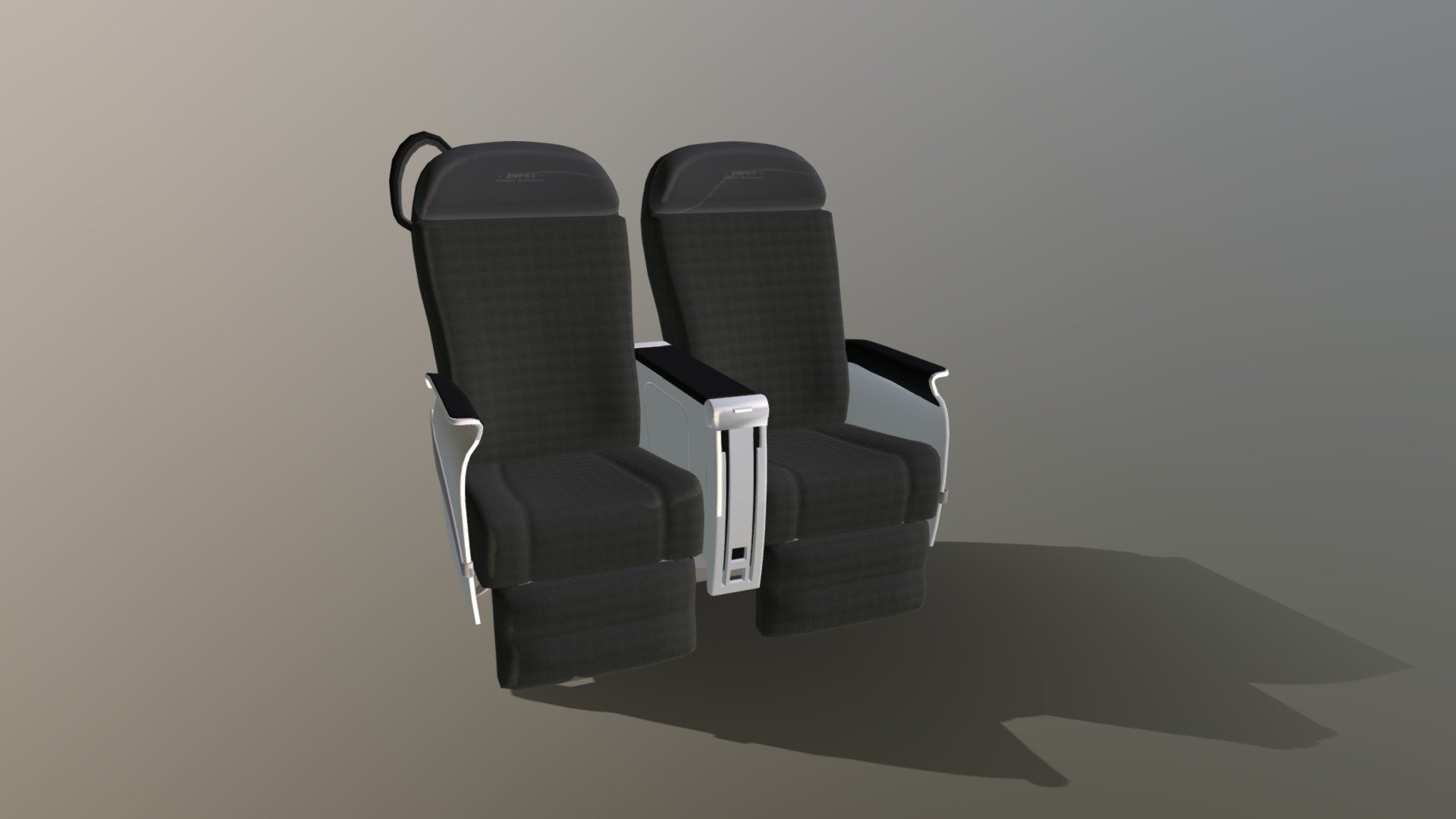 A Railway High Speed Motor Vehicle Seat - Railway High Speed Railway Seats 07 - Buy Royalty Free 3D model by xiaoshen (@chengxiaoshen) 3d model
