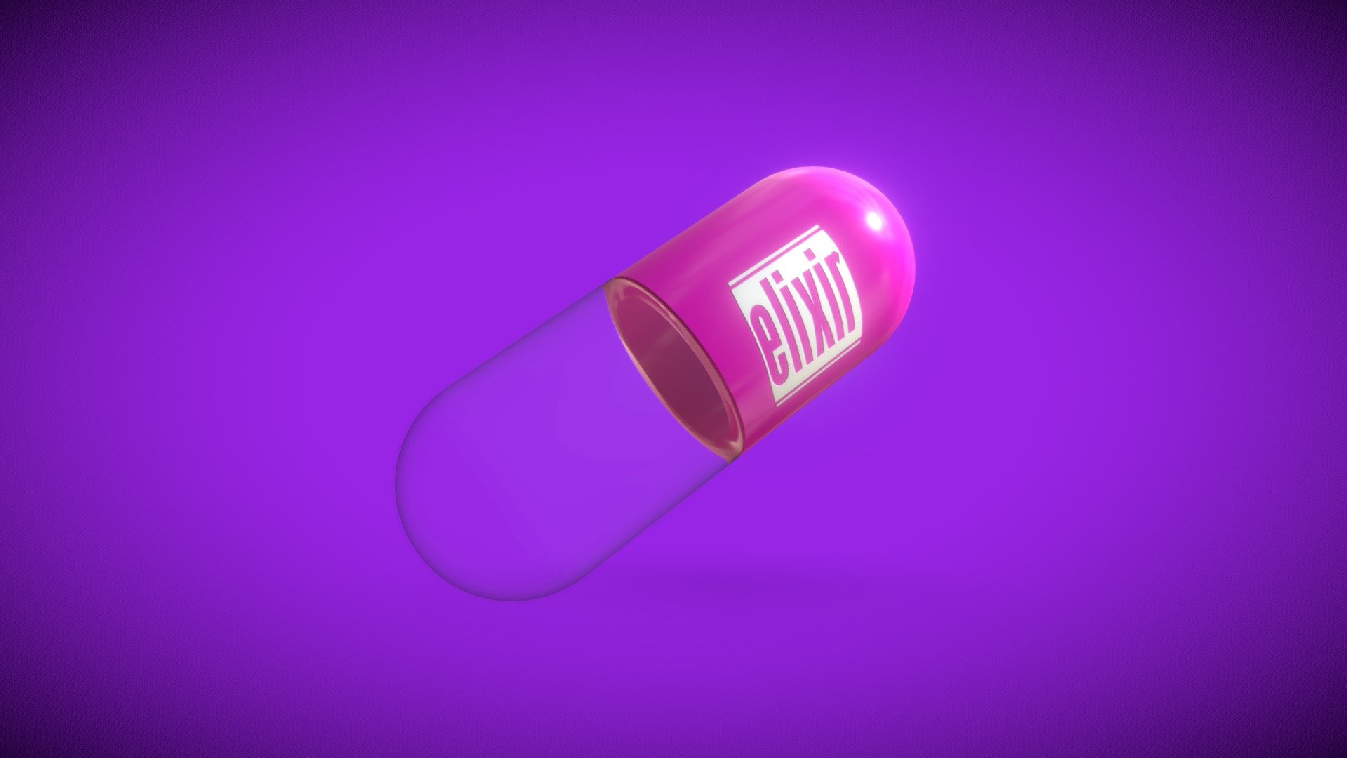 Preview of the model for a client - Elixir Pill - 3D model by Frankie Suchan (@sirfoggyforest) 3d model