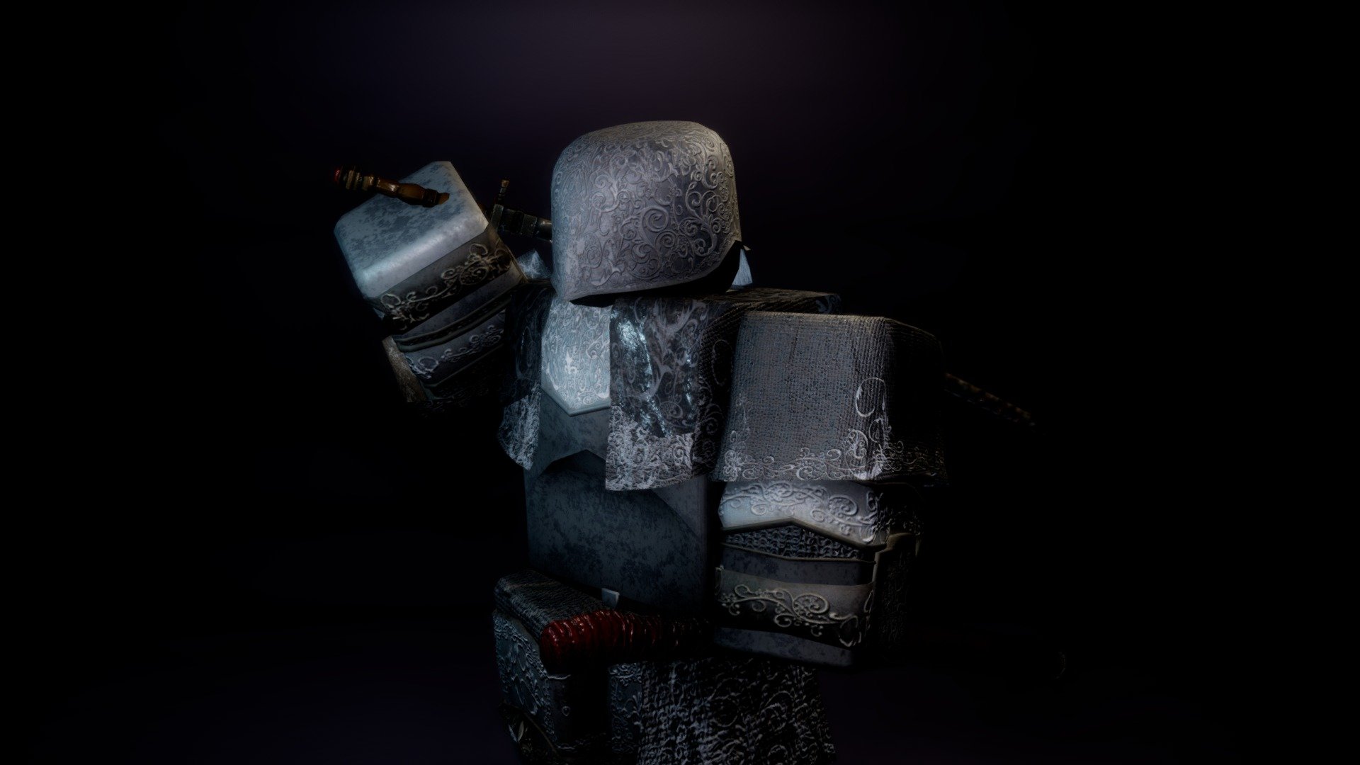 Modeled this for a roblox game I'm working on based off of Bloodborne's Cainhurst Armour. Hope you enjoy it 3d model