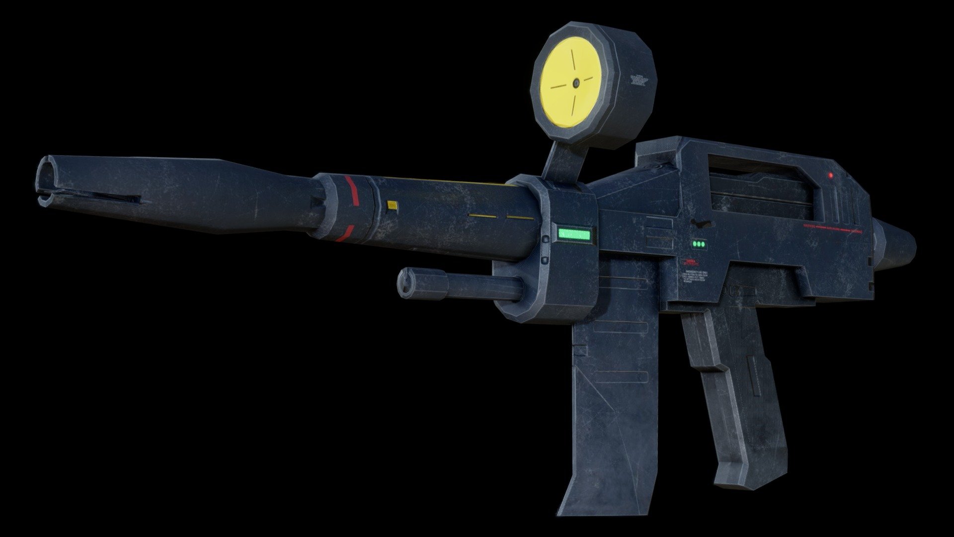 This model was made for One Year War mod of Hearts of Iron IV.

Our Mod Steam Home Page

https://steamcommunity.com/sharedfiles/filedetails/?id=2064985570 - EFS Gundam Beam Rifle - 3D model by One Year War Mod (@hoi4oneyearwar) 3d model