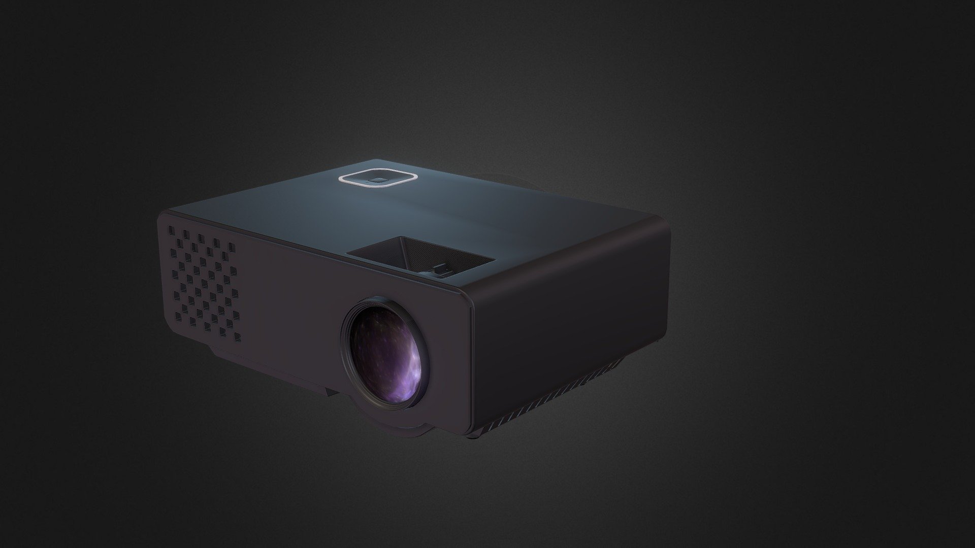 LED PROJECTOR - Projector - 3D model by nameless face (@oresamasugee) 3d model