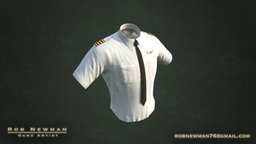 Pilot Shirt Clothing Prop (Game Resolution)