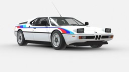 3d model BMW-M1