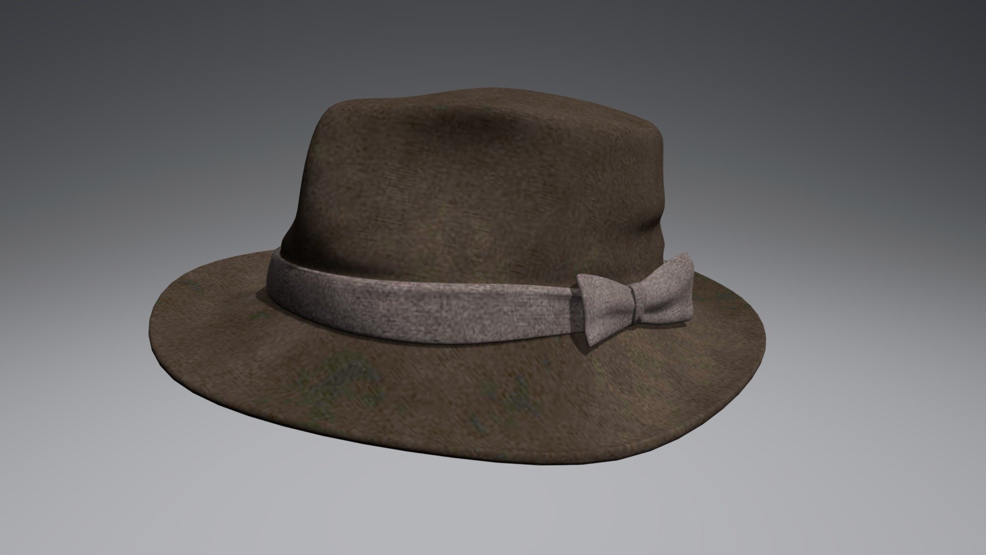A pork pie hat is one of several different styles of hat that have been popular in one context or another since the mid-19th century, all of which bear superficial resemblance to a pork pie.

*1 model (medium poly) with textures and materials 3d model