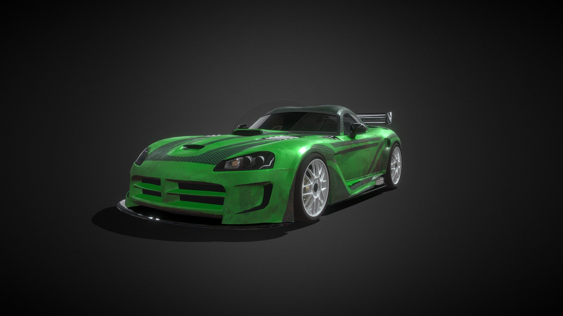 As a tribute and personal proyect I`m working on all NFS Most Wanted original blacklist cars. Hope you enjoy them!

You can see more about this project on https://www.artstation.com/m3dov 
Also you can follow my insta https://www.instagram.com/3dov_mxn/ - JV`S Viper NFSMW - Download Free 3D model by memoov (@movartD) 3d model