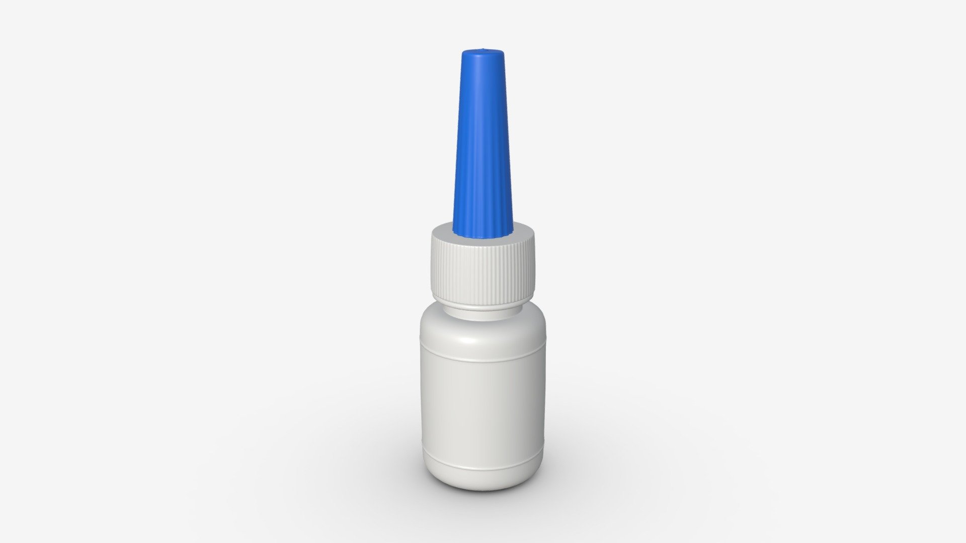 Plastic bottle for glue - Buy Royalty Free 3D model by HQ3DMOD (@AivisAstics) 3d model
