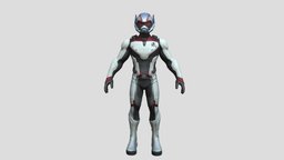 Ant-Man (Textured) (Rigged) infinity, antman, endgame, character, 3dmodel