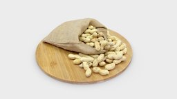 A bag of peanuts
