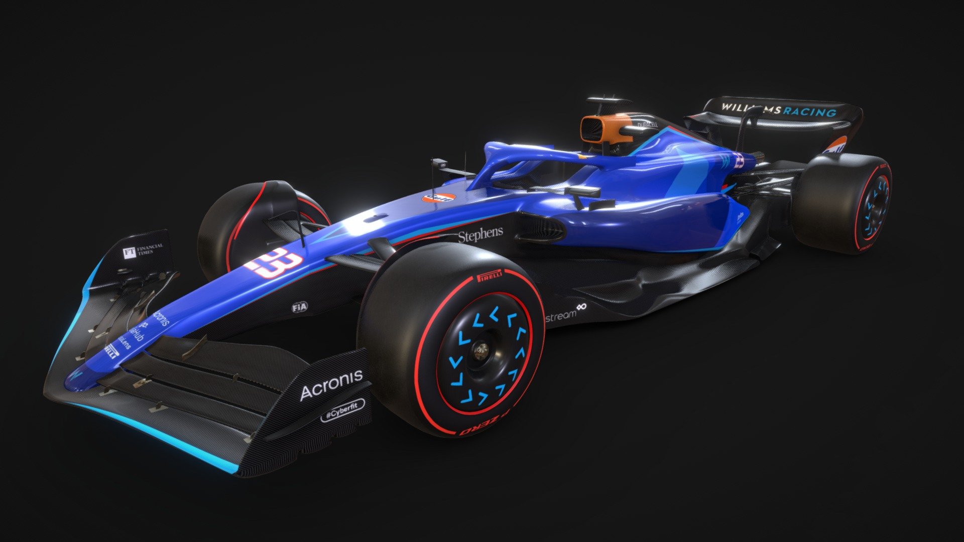 Hey evoryone! this is Williams car, FW45. See more

FEATURES:




Detailed enough for close-up renders

Big size textures (4096 x 4096)

UVWs non-overlapping

PBR

More separate parts

FILES FORMATS:




BLENDER (default file)

FBX

OBJ

DAE
 - Williams FW45 - Buy Royalty Free 3D model by Project 212 (@P212) 3d model