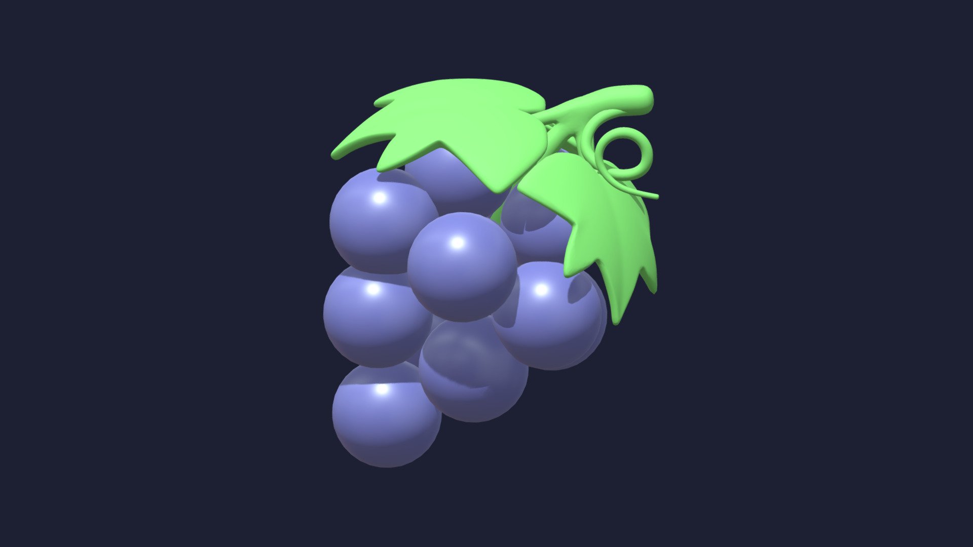 Hello everyone!

this 3d icon that i made with high poly with basic color as material
this file come with 3 format: Blend (Original), glTF and PNG File

hope you like it! - Grape Icon - Buy Royalty Free 3D model by arc.jabbar (@arc_jabbar_) 3d model