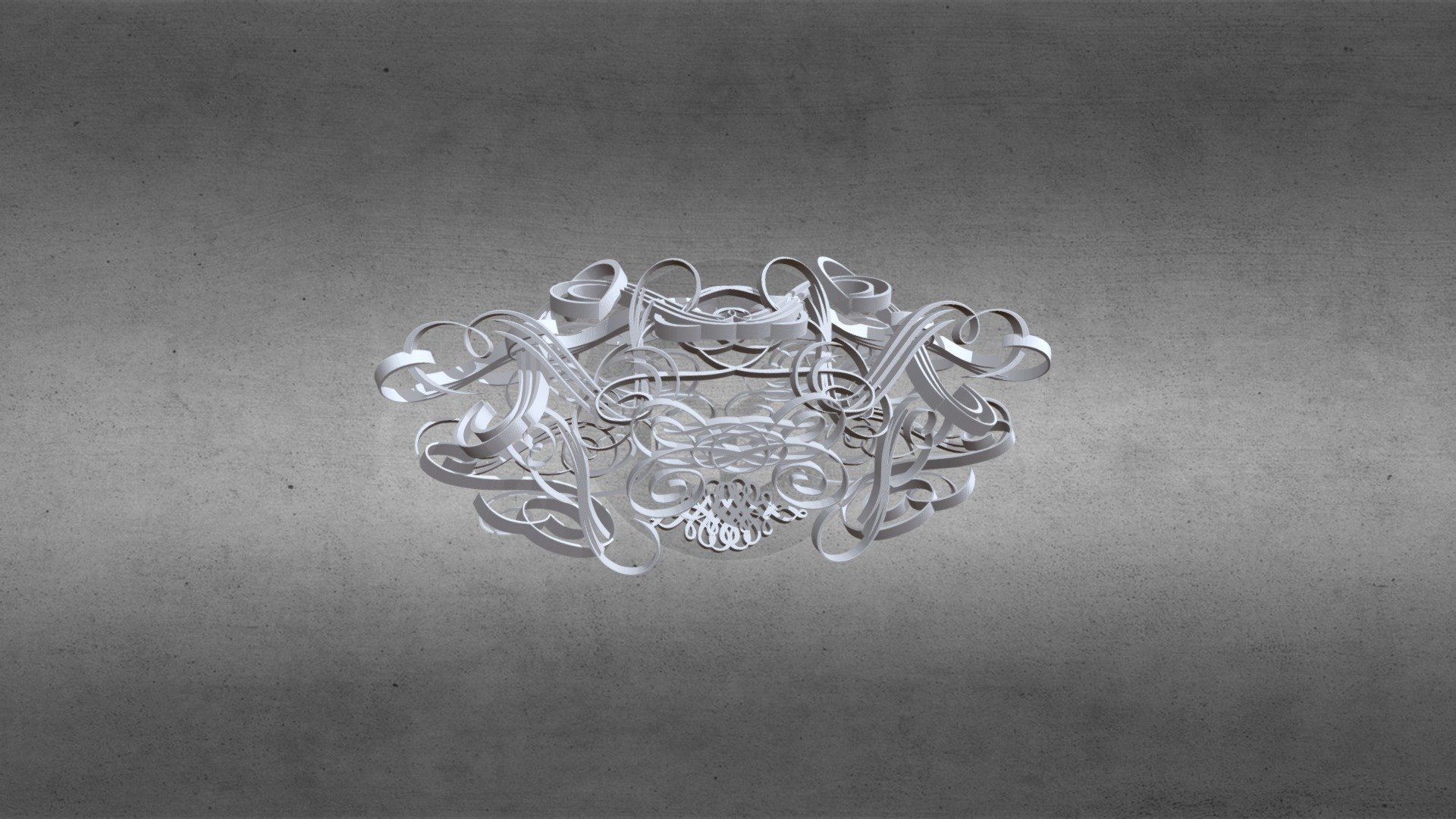 Baroque swril ornament great to add to gates or as a wedding invatation art.

Decorative Swirl, Baroque Ornament, ornamental, ornate-frame,ornate,frame-decoration,frame,gate, scrolls molding, cornice, classic, decorative,bracket,decor,carvings,architecture,3d,wall,wedding, elaborate, Calligraphic, Calligraphy, engraving - BAROQUE ORNAMENTS - Glyphs Nymph 01 - 3D model by stillpointx 3d model