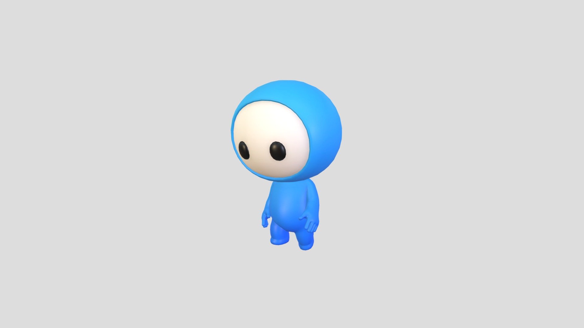 Rigged Blue Mascot Character 3d model.      
    


File Format      
 
- 3ds max 2024  
 
- FBX  
 
- OBJ  
    


Clean topology    

Rig with CAT in 3ds Max                          

Bone and Weight skin are in fbx file       

No Facial Rig    

No Animation    

Non-overlapping unwrapped UVs        
 


PNG texture               

2048x2048                


- Base Color                        

- Roughness                         



3,320 polygons                          

3,184 vertexs                          
 - Character248 Rigged Mascot - Buy Royalty Free 3D model by BaluCG 3d model