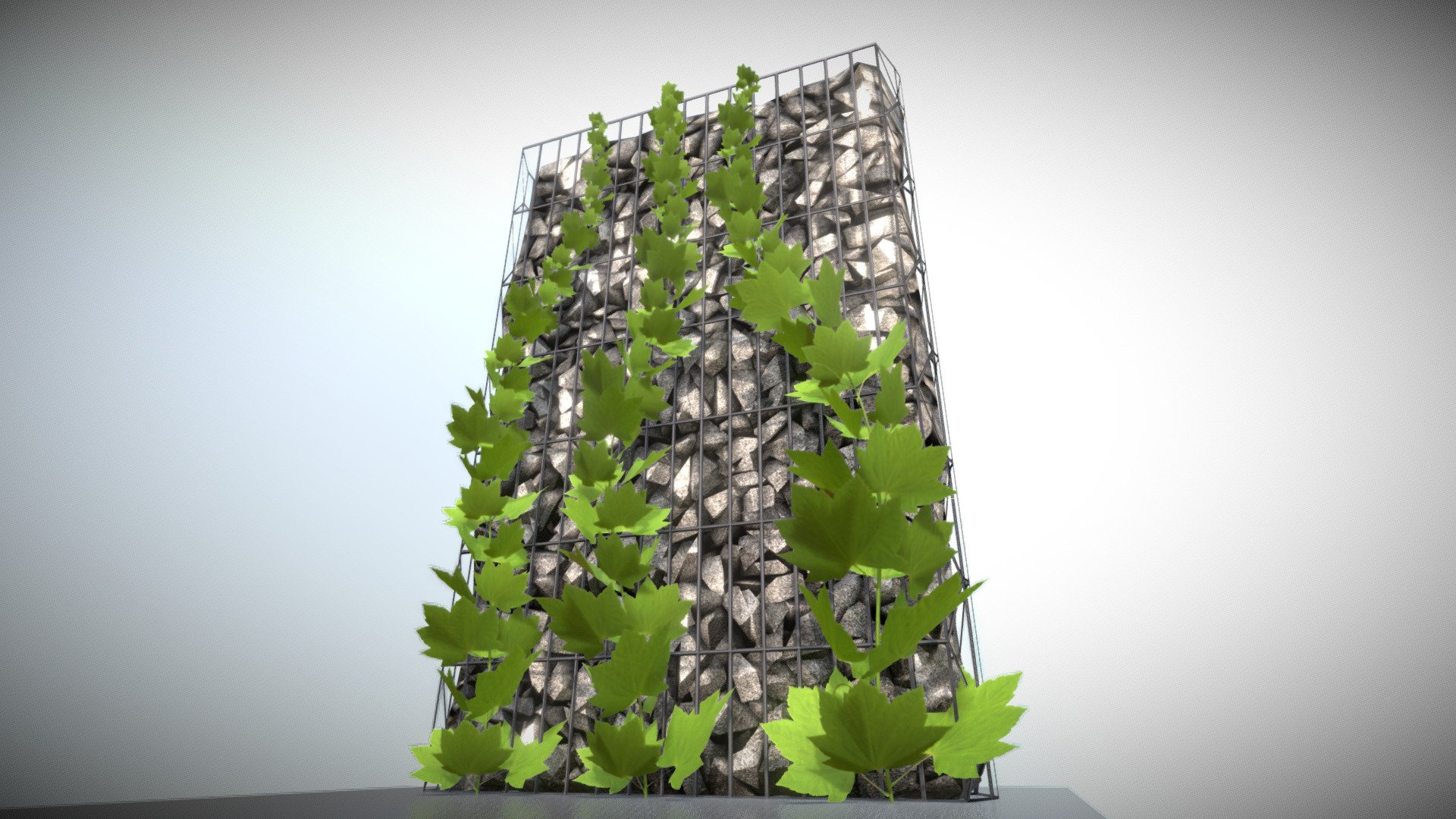 Just a test of  some modifiers combinations.

 - Vines - Climbing Plants (WIP-1) - 3D model by VIS-All-3D (@VIS-All) 3d model