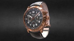 Breguet Type XX-XXI-XXII 3810BR/92/9ZU Watch vr, ar, watches, 3dunity, substancepainter, substance