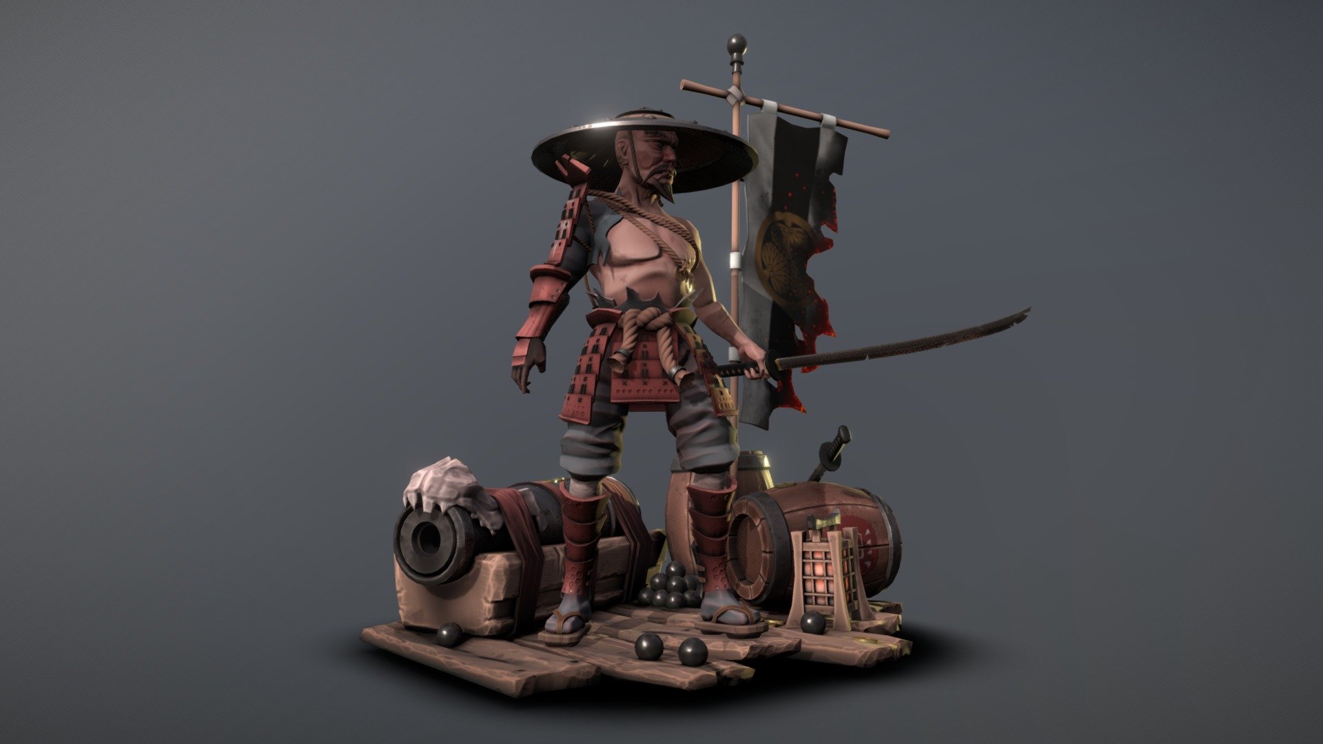 Sea of thieves inspired project 3d model