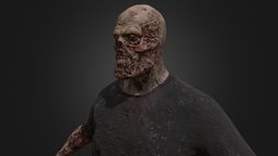Zombie Man AC A security, huge, strong, bodyguard, bouncer, zombie