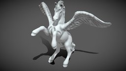 Pegasus beast, greece, pegasus, poseidon, divine, greek-mythology, animal