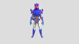 Kamen Rider destream 3d kamenrider, tokusatsu, charactermodel, character