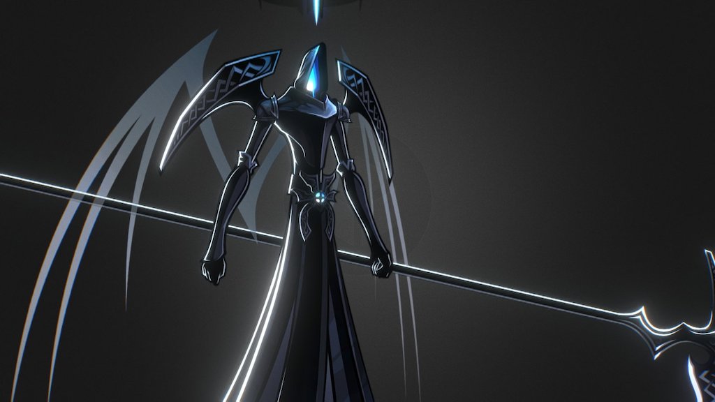 Diablo/darksider inspired character design - Reaper - 3D model by Vorzy Spectabulous (@Vorzy) 3d model