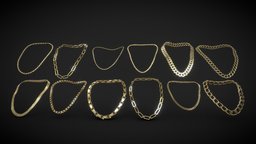 Rappers Chains Jewelry Cuban Link- low poly pack jewellery, diamonds, luxury, jewelry, fashion, accessories, pack, swag, silver, accessory, chain, necklace, chains, bundle, rapper, hiphop, instagram, cuban, apparel, vrchat, necklaces, gucci, low-poly, lowpoly, gameasset, gold, rappers, instagramfilter, cubanlink, gold-jewelry, hiphopjewelry, icedoutchain, bustdown, noai