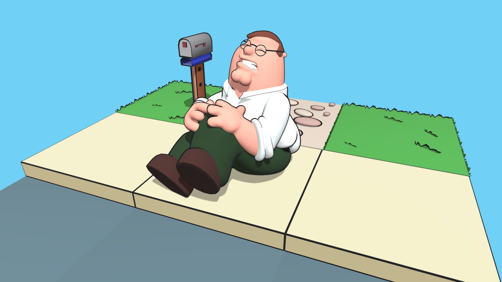 Family Guy - Download Free 3D model by Snackwacko 3d model
