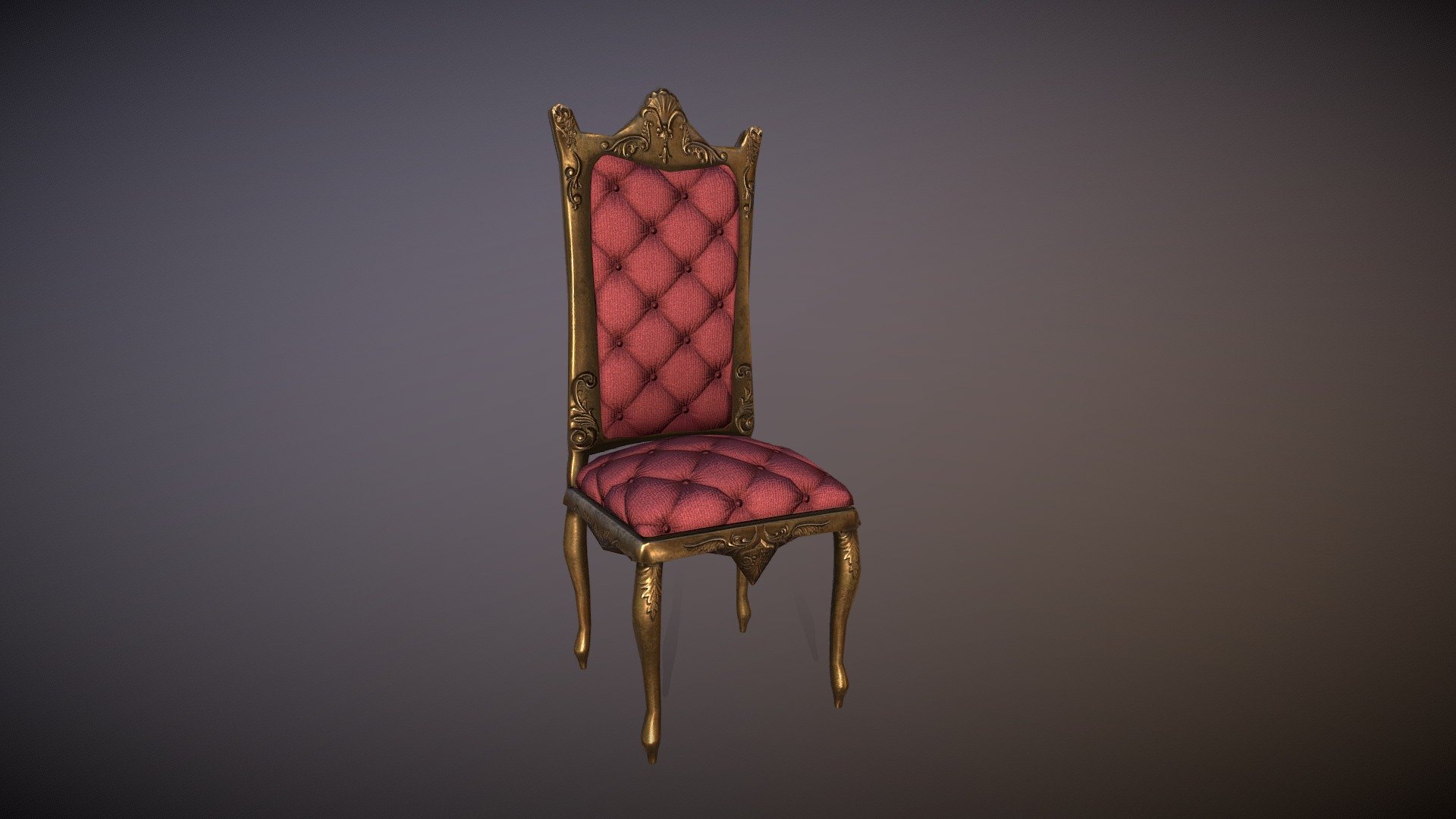 Luxury_Chair - 3D model by Kim Nana (@serena-mimi) 3d model