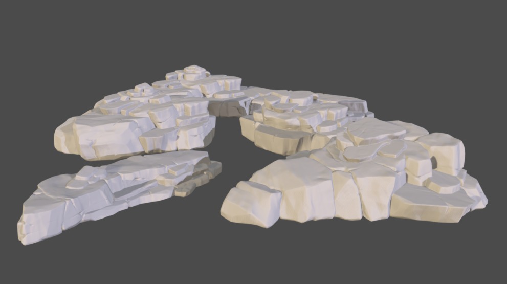 Rock Islands Preview - 3D model by AntonS (@antonsyutkin) 3d model