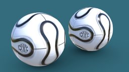 2006 World Cup Germanys Ball Teamgeist soccer, balon, futbol, pelota, bola, soccerball, alemania