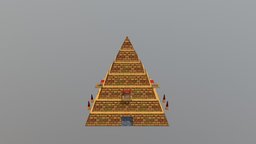 Stylized Pyramid pyramid, fortnite, soocat, handpainted, stylized
