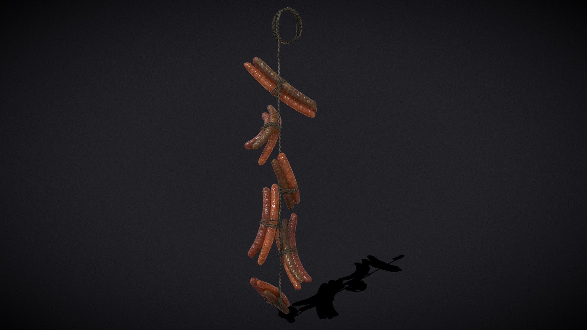 Hanging Smoked Sausages
VR / AR / Low-poly
PBR approved
Geometry Polygon mesh
Polygons 12,054
Vertices 12,037
Textures 4K PNG
Materials 1 - Hanging Smoked Sausages - Buy Royalty Free 3D model by GetDeadEntertainment 3d model