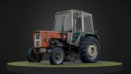 Ursus C360 Tractor wheel, soviet, rusty, tractor, farm, old, ussr, farming, agriculture, ursus, photogrammetry