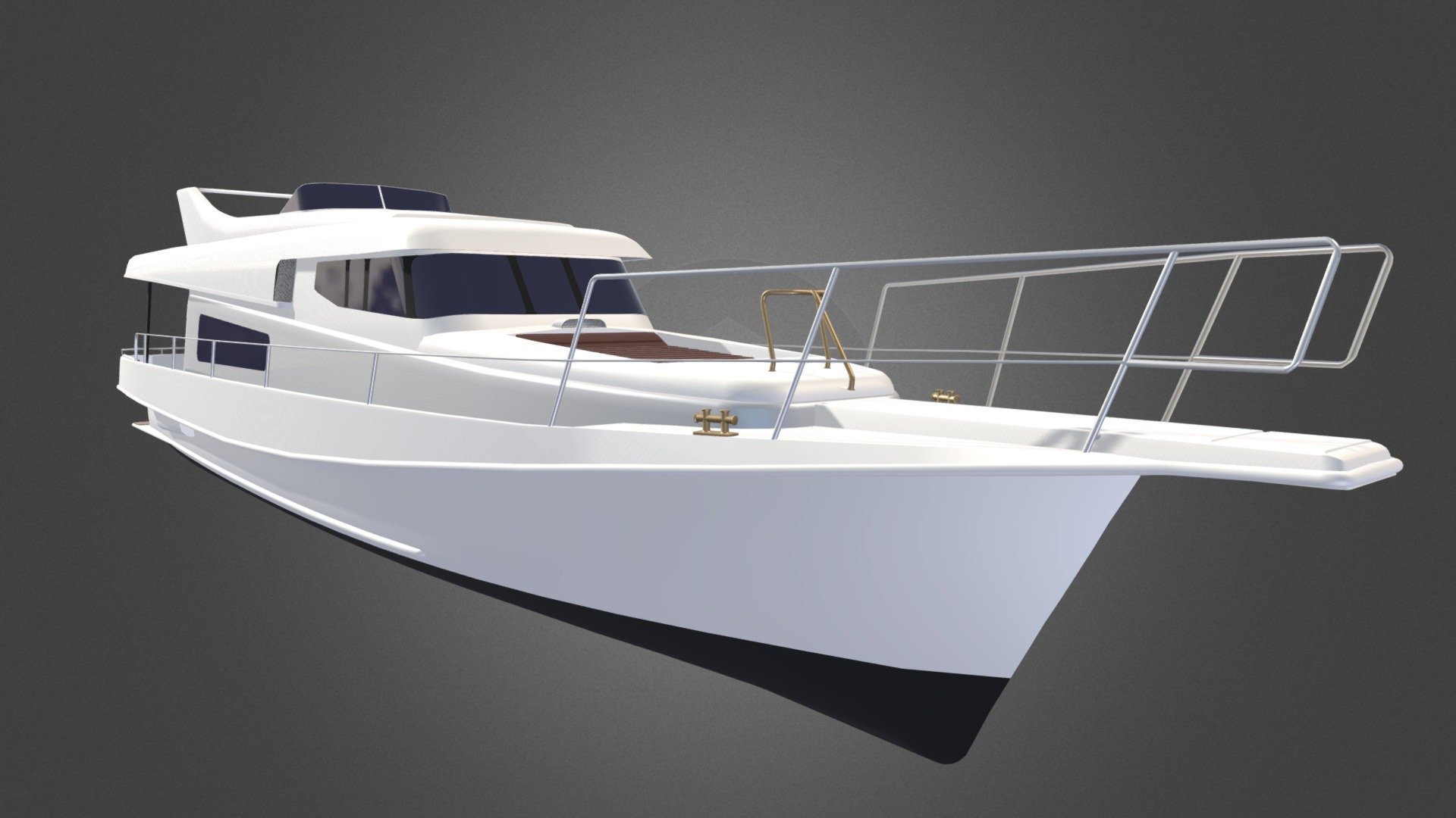 The first stage of the my coursework.
18-meter boat &ldquo;Admiralteec