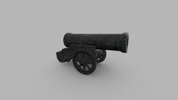Tsar Cannon (low Poly)