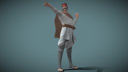 Ángel Vicente Peñaloza (El Chacho) -Stylized- unreal, unreal-engine, unrealengine4, charactermodel, unreal4, lowpolymodel, stylizedcharacter, character, unity, unity3d, low-poly, lowpoly, gameart, stylized, gamecharacter, gameready
