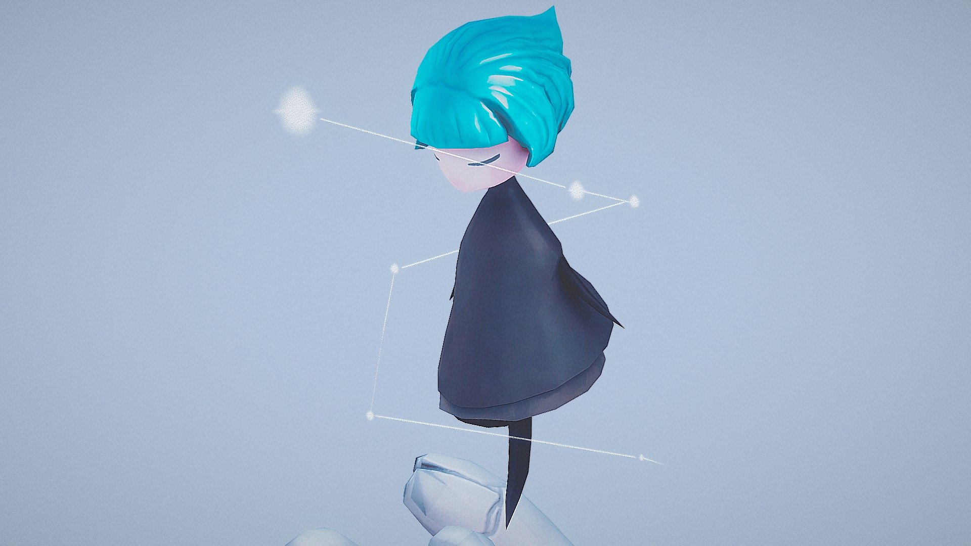 Low poly model based on GRIS, a game by Nomada Studio



Made in Maya, highpoly in Zbrush, painted in Substance Painter 3d model