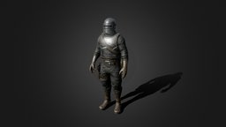Soldat armor, dieselpunk, helmet, fantasy, gameready