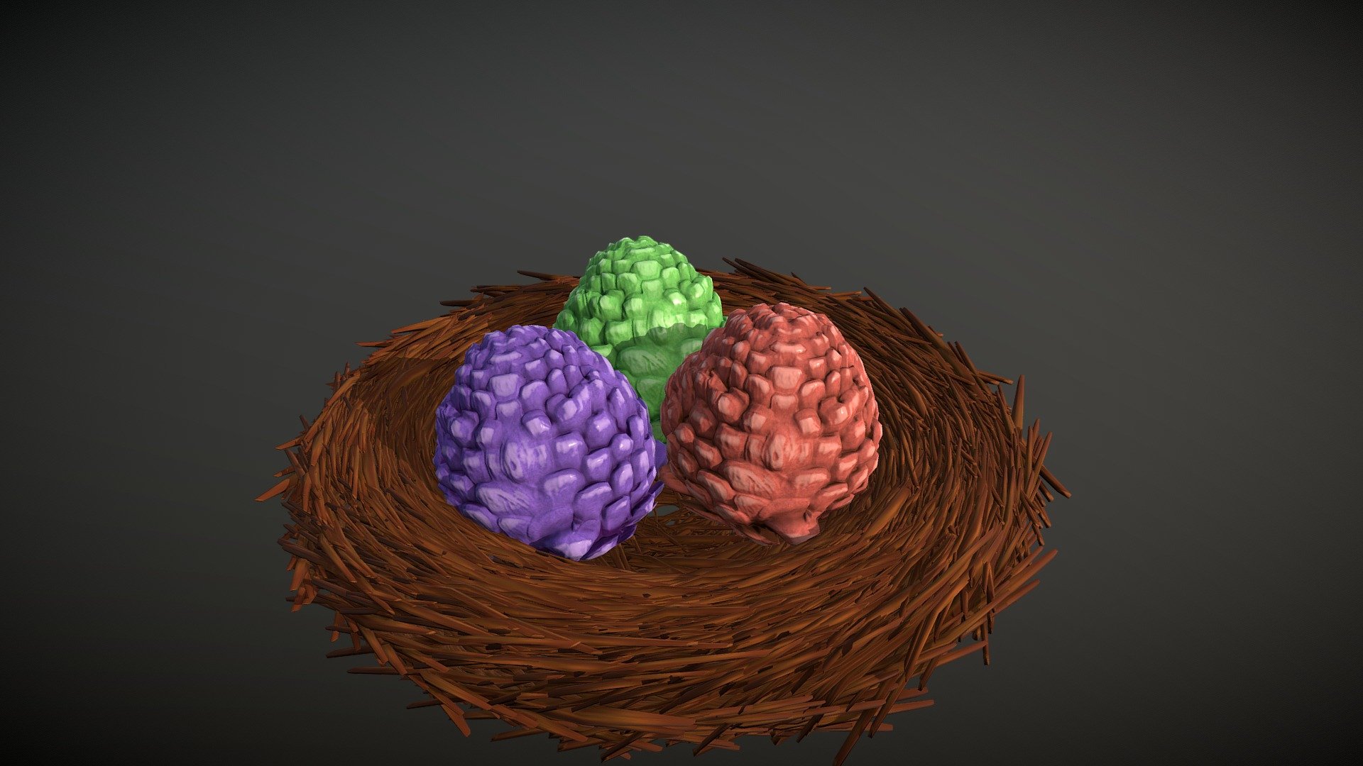 The Egg - new topic for #SketchfabWeeklyChallenge 3d model