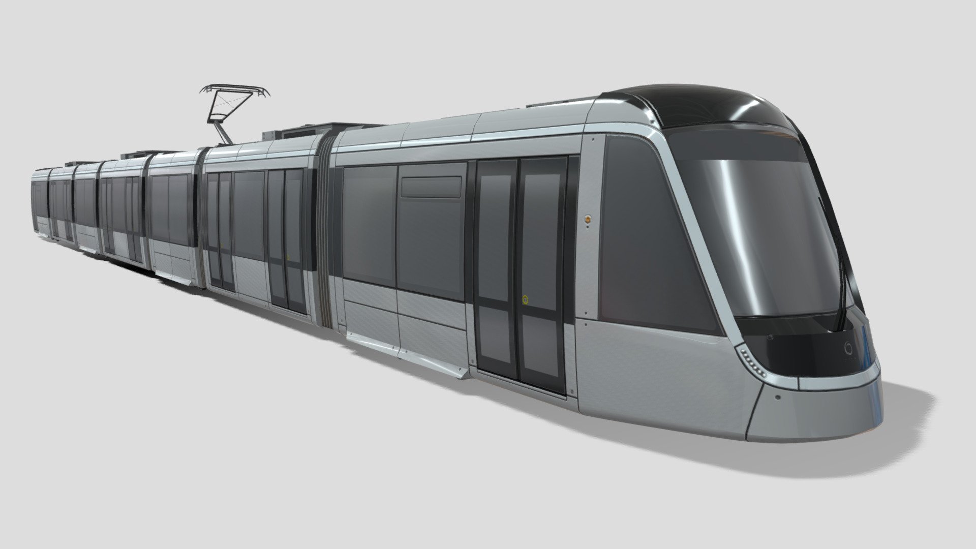 Île-de-France tramway Line 9 (simply T9) is a tram line which is a part of the modern tram network of Paris. The line opened to the public on 10 April 2021, and is serviced by the modern low-floor Alstom Citadis X05 trams.

This model was originally made as an asset for the game Cities: Skylines. There are some minor simplifications to the texture and model to keep it optimised for the game.

Available formats: Wavefront OBJ (.obj), Autodesk FBX (.fbx), STL (.stl)

Made in Blender 3.5 - Alstom Citadis XO5 - Paris T9 Tram - Buy Royalty Free 3D model by Nostrix 3d model