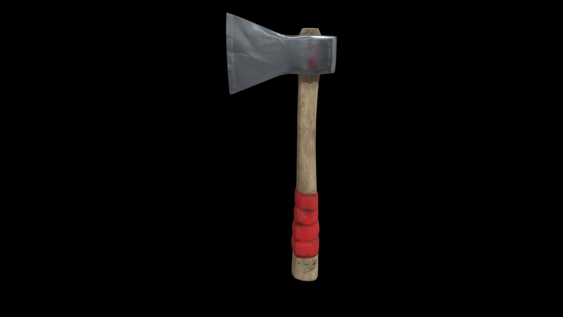 A Old Simple Axe 3d model