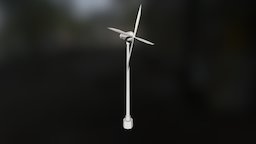 Windmill, Low-Poly windmill, low-poly, lowpoly