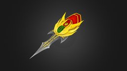Blade of the Sindorei daehowest, bloodelf, weaponcraft, warcraft-style, handpainted, gameart2023, weaponcraft-gameart2023