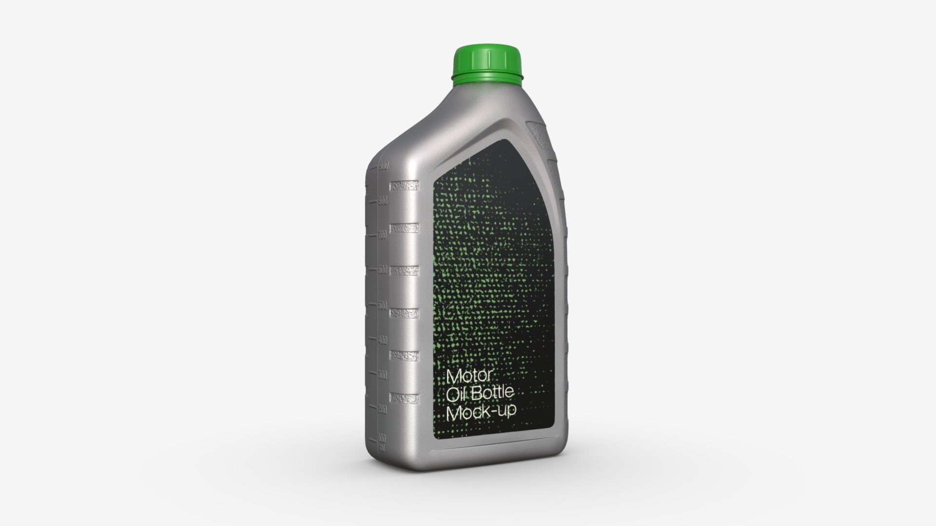 Engine Oil Bottle with Scale Mockup - Buy Royalty Free 3D model by HQ3DMOD (@AivisAstics) 3d model