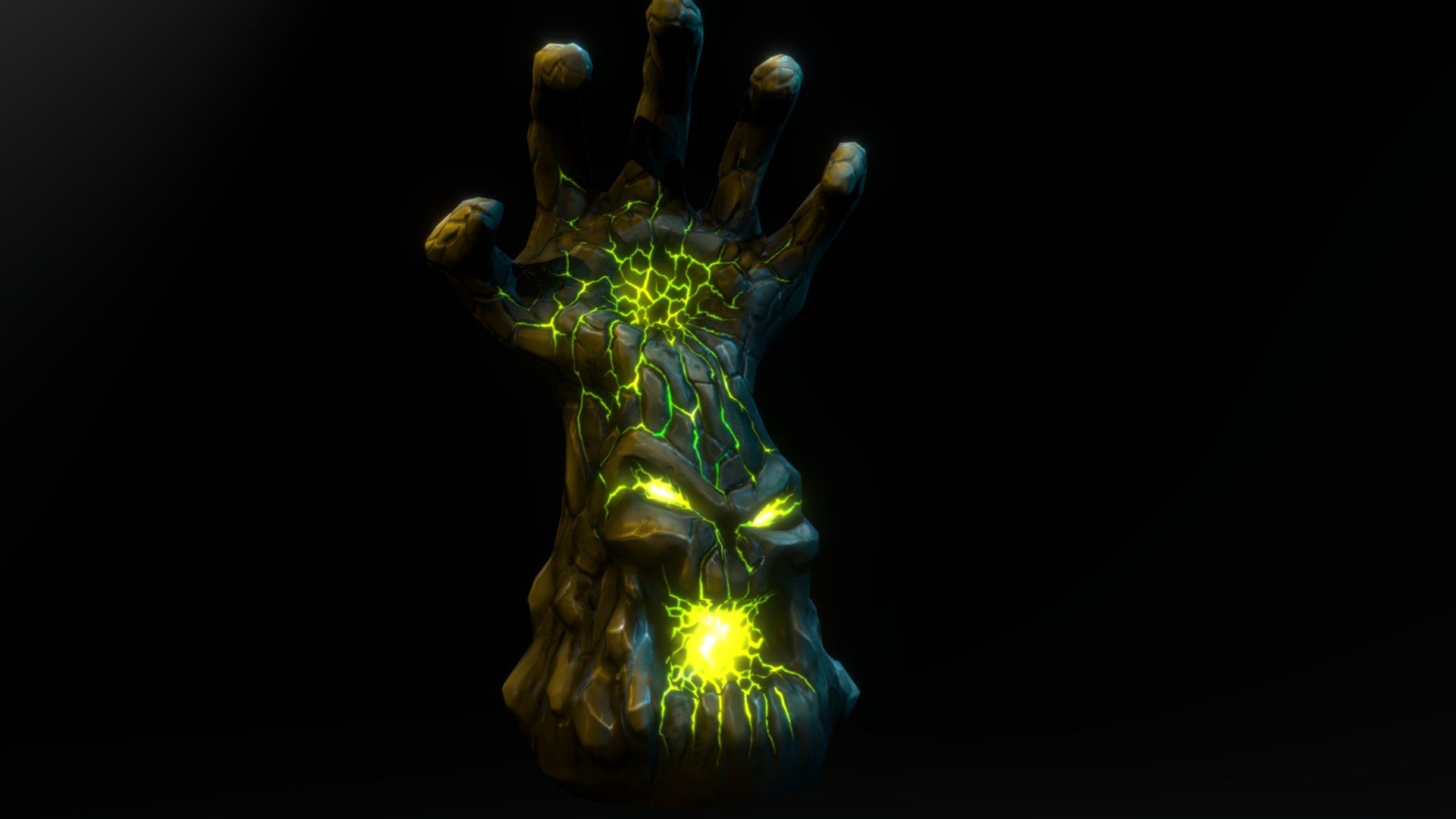 3D Sculpt of a Hand from Hell - Hand of Doom - Buy Royalty Free 3D model by 3DSORCERY 3d model