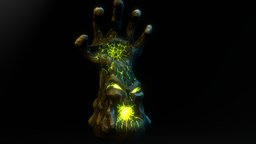 Hand of Doom demon, hell, zbrush, magic, horror