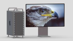 Apple Mac Pro 2019 Set office, room, imac, computer, pro, device, mac, apple, pc, laptop, tablet, smart, monitor, electronics, display, equipment, headphone, audio, mockup, smartphone, cellular, android, ios, phone, realistic, professional, retina, cellphone, cheap, earphones, mock-up, render, 3d, mobile, home, concept, screen, xdr