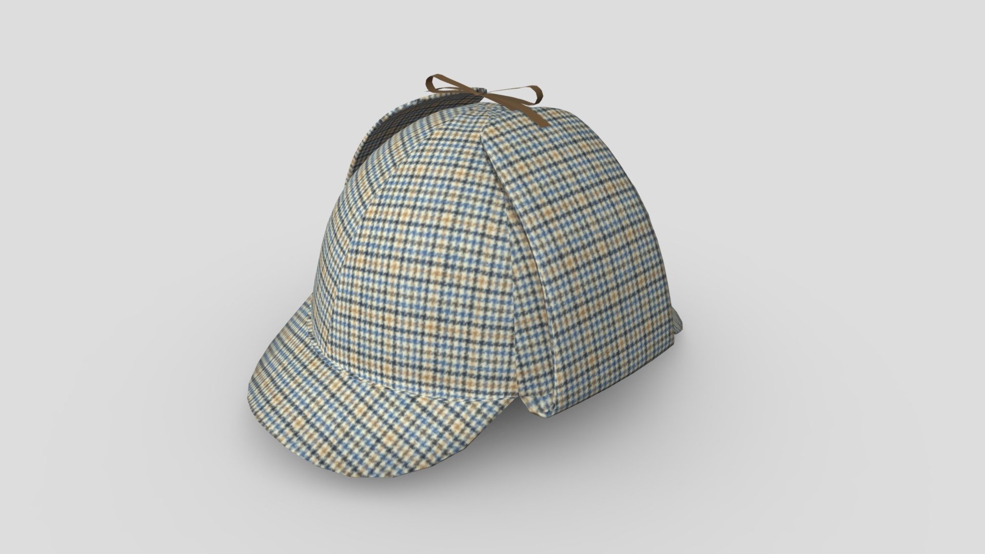 This is the detective Sherlock Holmes' favorite deerstalker hat.

It is adjusted with the VRM humanoid model output from VRoidStudio.









For Sketchfab's convenience, the time when direct sales will be available is yet to be determined.

If you want to go to an external sales site, you can do so via the following tweet.
https://twitter.com/ayuyatest/status/1463114107909861381?s=20
 - SherlockHat💮📷 - 3D model by ayumi ikeda (@rxf10240) 3d model