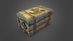 Sea of Thieves food, crate, dd, xbox, videogame, chest, boardgame, treasure, captain, beach, rare, dandd, dungeons-and-dragons, seaofthieves, sot, wood, steam, container