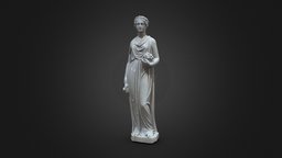Escultura de Afrodita escultura, restauracion, turismo-virtual, restauracion_virtual, 3d