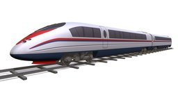 Speed Train modern, train, rail, railroad, track, ice, transport, speed, railway, fast, town, express, passenger, velaro, amtrak, speed-train, antrak, trailway, city